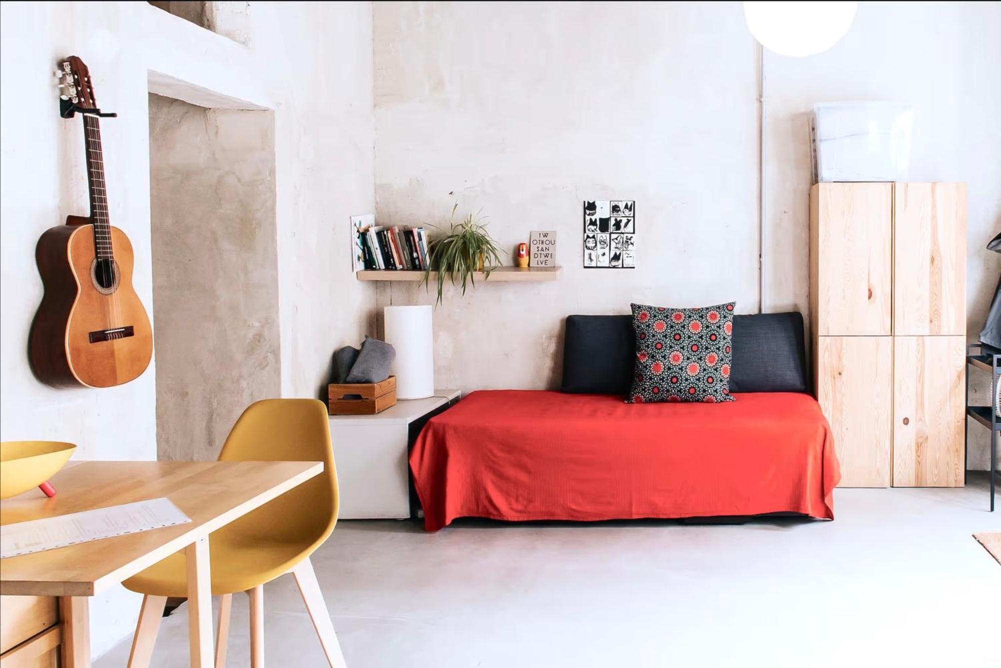 Estudio Loft en el centro de Madrid Exterior foto